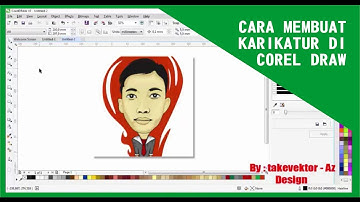 Tutorial Membuat Karikatur Dengan Corel Draw by takevektor
