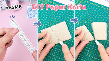 Part 2 | Cách làm Dao Rọc Giấy đơn giản tại nhà | DIY Paper Knife at Home // Quyển Sách Nhỏ