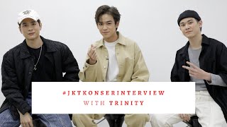 #JKTKonserInterview Session with:   TRINITY — 1ST FULL ALBUM EP.01 BREATH