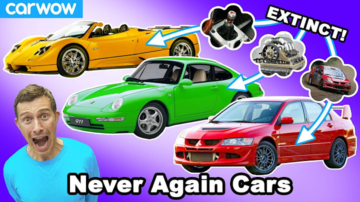 These types of awesome cars will NEVER be built again!