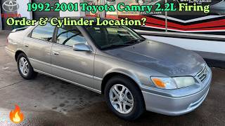 1992-2001 Toyota Camry 2.2L Firing Order & Cylinder Location?