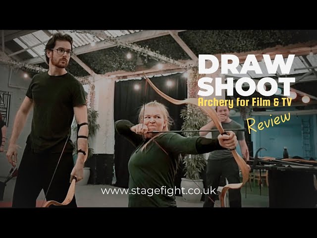 Short review of DRAW-SHOOT: Archery for Film & TV by Sam Deaville.
DRAW-SHOOT is a specialised training course for actor