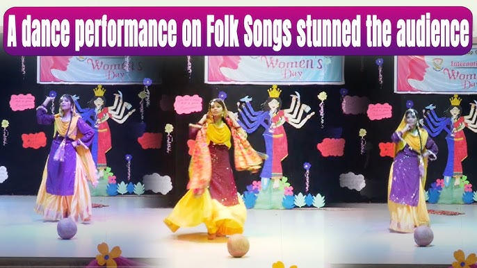 A dance performance on Folk Songs stunned the audience - YouTube