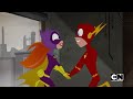 Barbara Gordon and Barry Allen Moments | DC Superhero Girls