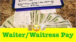 ?How Much Does a Waiter or Waitress Make? ? How Much I Make as a Server... Quick Cash Review 