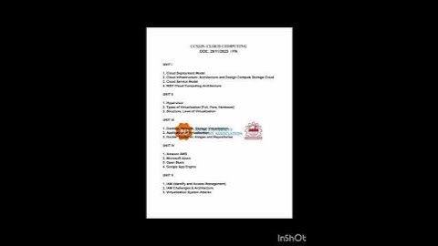 CCS335 - CLOUD COMPUTING / NOV_DEC - 2025 EXAM / IMPORTANT QUESTIONS #trending #annauniversity