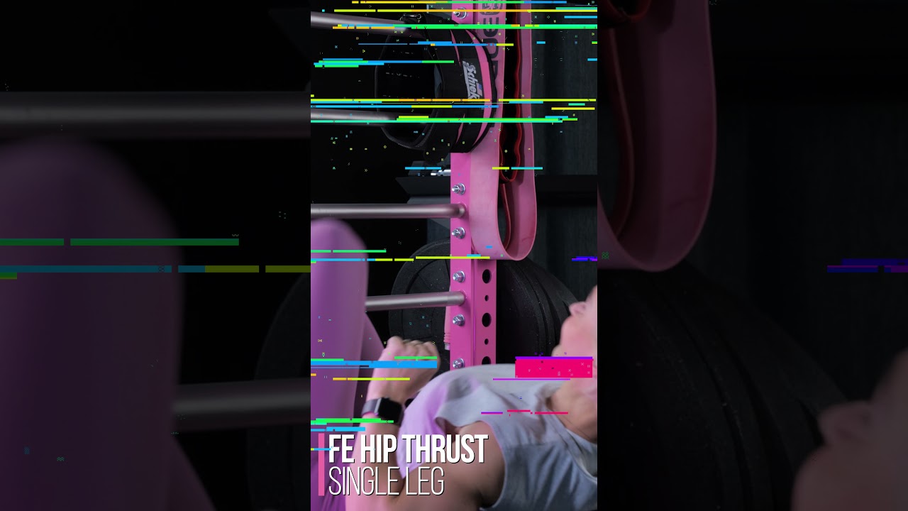 Feet Elevated Hip Thrust Single Leg YouTube