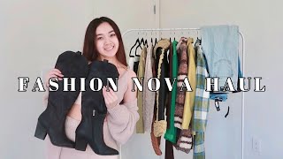 Winter 2022 Trendy Clothing Haul | Fashion Nova (denim jeans, leather jackets, corsets, \& etc)