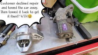 2008 Honda civic starter replacement. With a bonus.