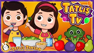 Çocukların Yemek Yerken Dinlemeyi En Çok Sevdiği Şarkılar Çizgi Film Tatlış Tv