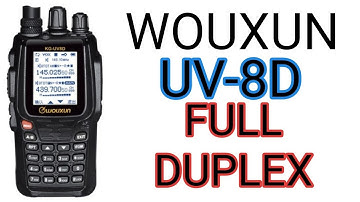 Wouxun KG-UV8D - Full Duplex 
