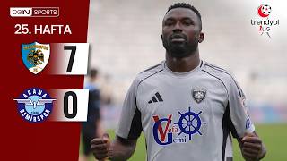 Erzurumspor 7-0 Adana Demirspor 25. Hafta Maç Özeti̇ Trendyol 1. Lig - 202526