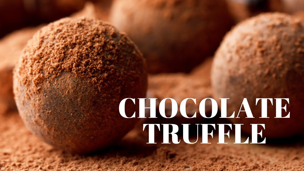 Condensed Milk Chocolate Truffles Recipe Only 2 Ingredients YouTube