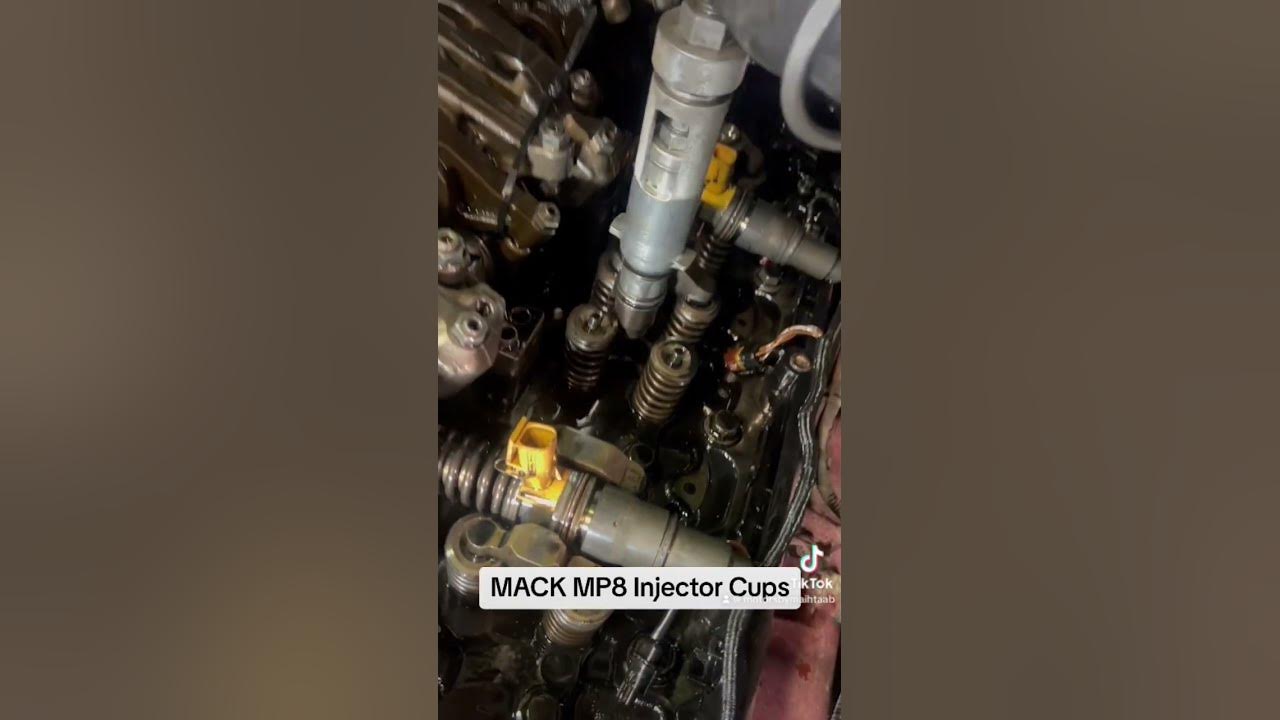 Mack mp8 injector cups youtube