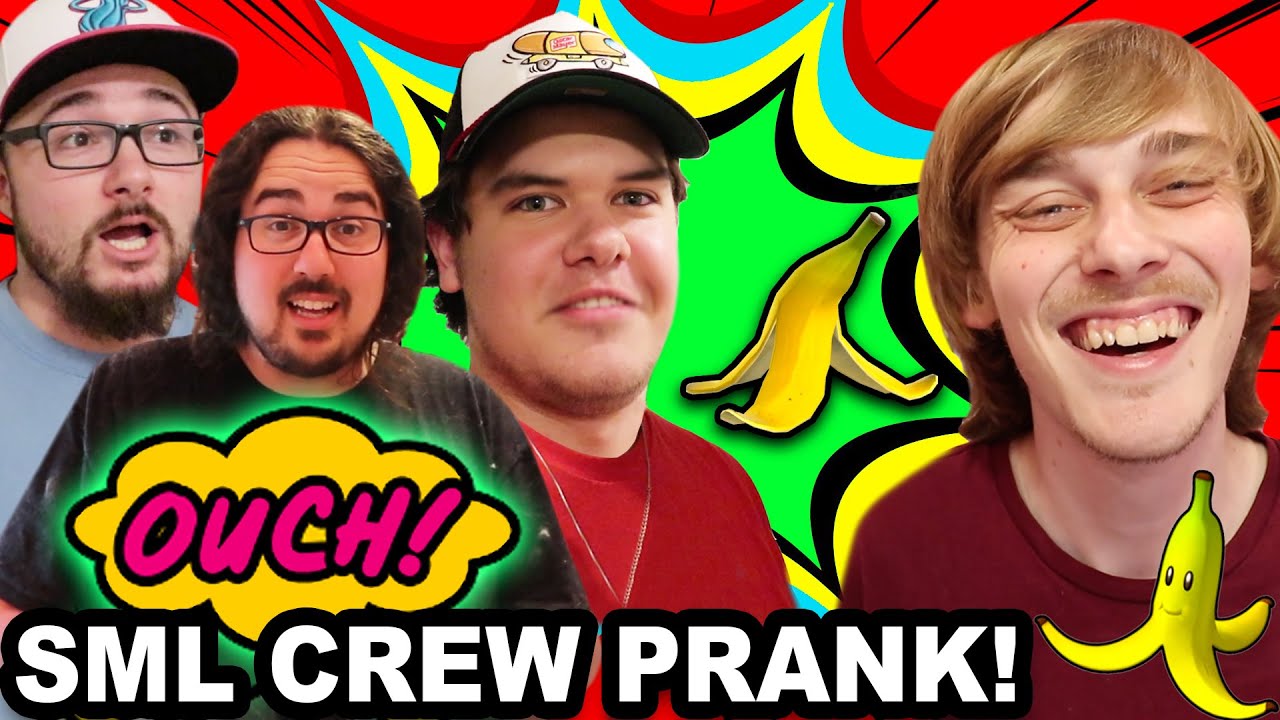 SLIPPING ON BANANA PEEL PRANK!