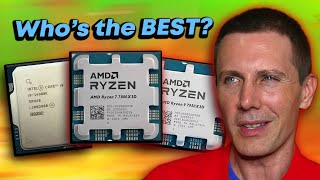 What&#39;s the BEST Gaming CPU - Ryzen 7 7800X3D vs Ryzen 9 7950X3D Vs i9-14900K