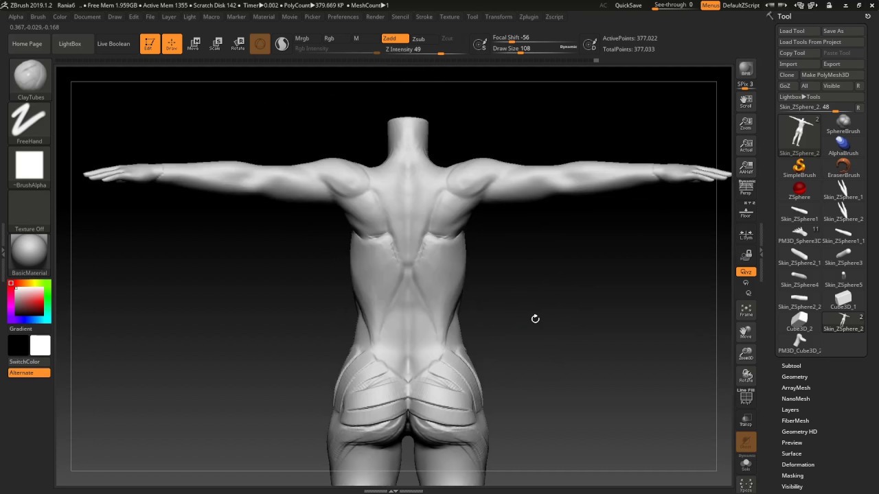 how to model in zbrush using a refence