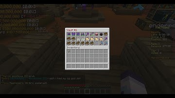 Showing my set and my vault l herbrine.org l urvigaming