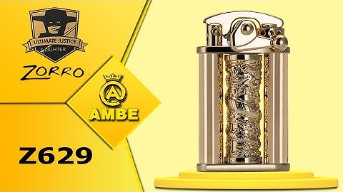 Bật lửa cối xăng hình rồng độc lạ | Zorro Z629 cối cổ độc | AMBE