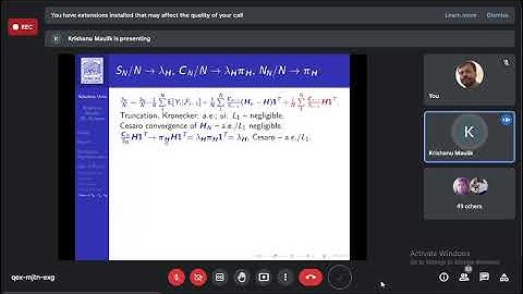 Stochastic Process and Applications: Lecture II by Dr. Krishanu Moulik