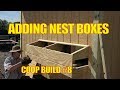 External Nest Box Installation on Mobile Chicken Coop - Homesteading Videos