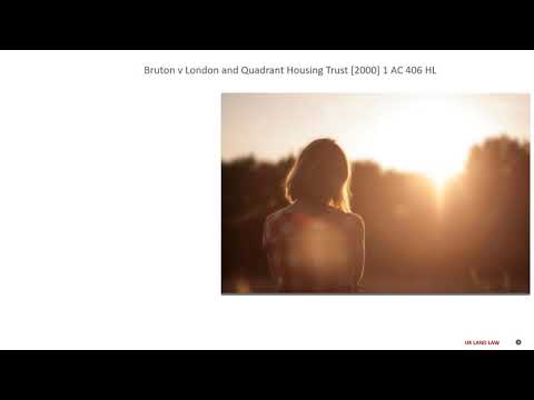 [CaseLaw Land]['exclusive possession'] Bruton v London and Quadrant Housing Trust [2000] 1 AC 406 HL