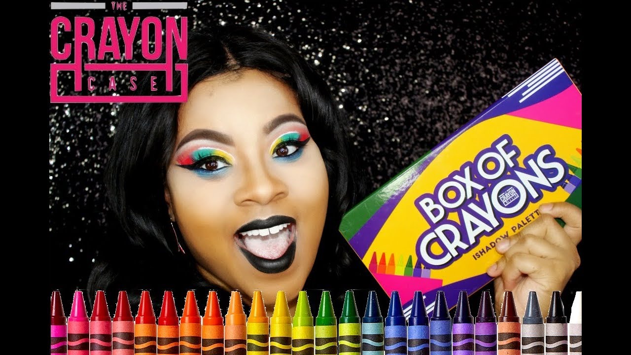 The Crayon Case Box Crayons Palette Review + Swatches -