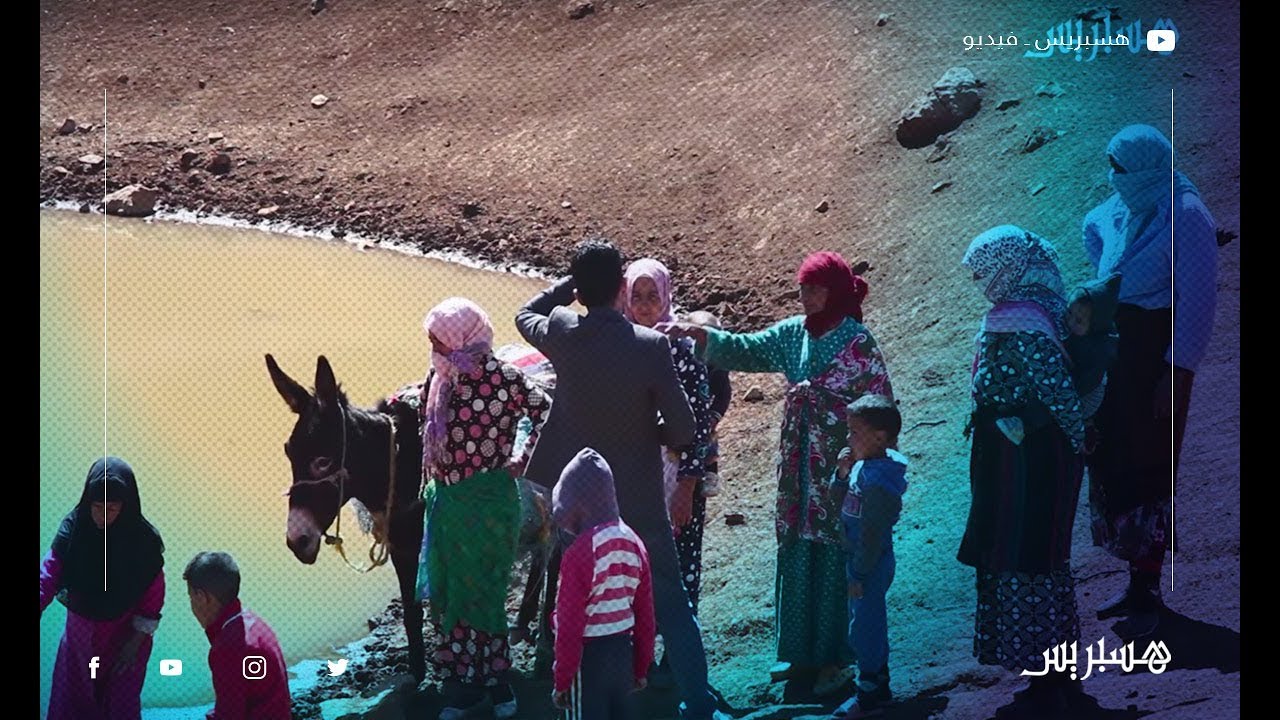 على طريقة تاغنجة ساكنة أوتحديدو إقليم أزيلال تطلب المطر