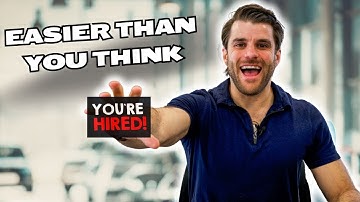 How to Land Your First Car Sales Job with No Experience! | Car Sales Training for Beginners