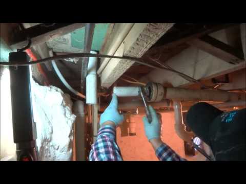 rotted-tub-drain-replaced