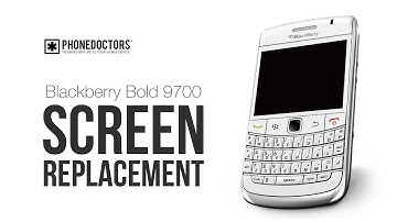 BlackBerry BOLD 9700 Screen Repair / LCD Guide