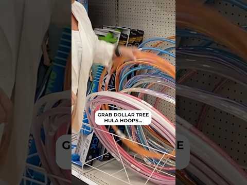 سأذهب إلى متجر الدولار لشراء حلقات الهولا هوب