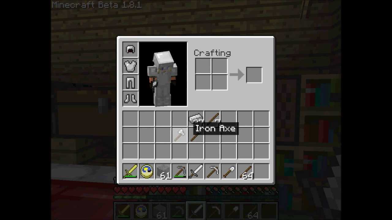 Minecraft: How to Make Iron Tools\Armor\Sword! - YouTube