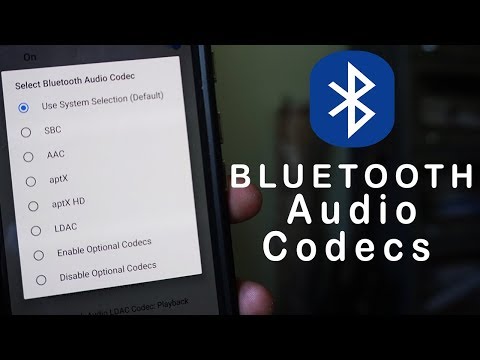 How to change Bluetooth Music Quality Audio Codecs in Android 12.0 ,11.0, 10.0, 9.0 Pie and 8.0 Oreo