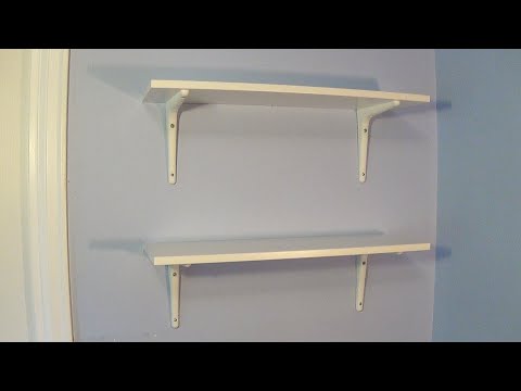 How to Install Wall Shelves
