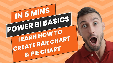 Learn how to create clustered BAR chart & PIE Chart in Power BI || Power BI for Beginner