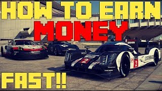 How To *EARN MONEY* Fast On GT SPORT!!