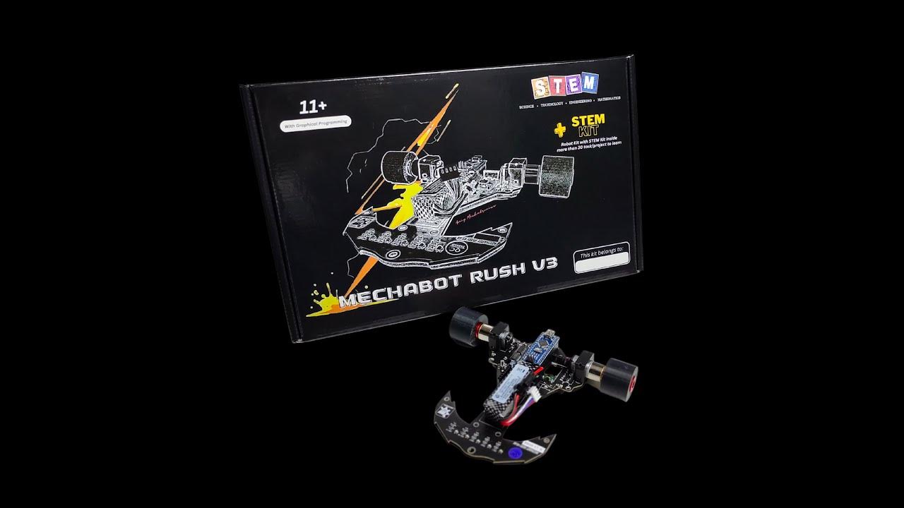 Unboxing Mechabot Rush v3 version 2023 (Robot Kit + STEM Kit) Line