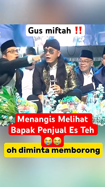 Gus Miftah Viral ‼️ - Sedih Melihat Bapak Penjual Es Teh Di Bilang Goblok ‼️😭