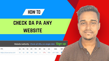 How to check Da Pa of website tool - Domain Authority checker tool - Md Abu kalam