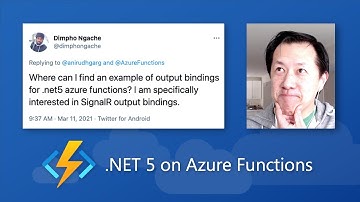 Ask Anthony: Getting started with .NET 5 on Azure Functions
