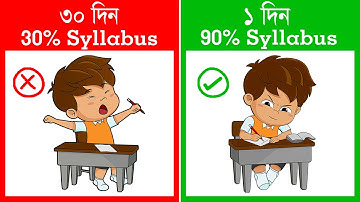 দ্রুত সম্পূর্ণ সিলেবাস Complete করার কার্যকরী উপায় - Fastest way to cover whole syllabus