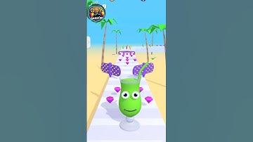 Satisfying Mobile Games 2024 - Juice Run 16 Level Gameplay Walkthrough Android,ios max 05hpd #shorts