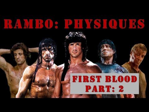 Rambo Physique / Stallone Diet, Training for First Blood Part 2