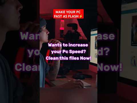 Clean C Drive | Make Your PC Faster ⚡ #shorts #youtubeshorts #clean #cdrive #speed #tutorial #viral
