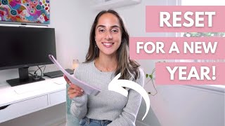 End of Year Reset | How to Plan for a new year!