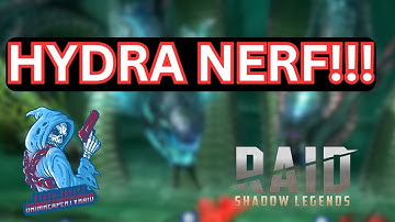 HYDRA HAS BEEN NERF!! | Raid: Shadow Legends |