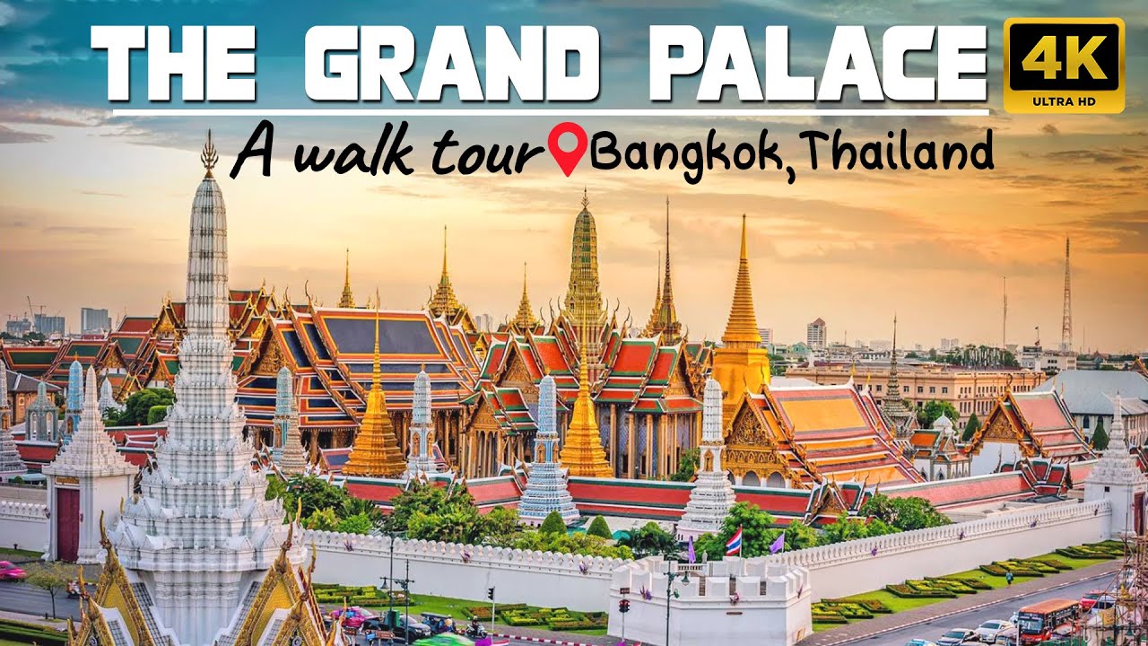 Discover Thai Heritage - The Grand Palace Walking Tour - 4k | Thailand 🇹🇭 - Nomadic Walk Tours