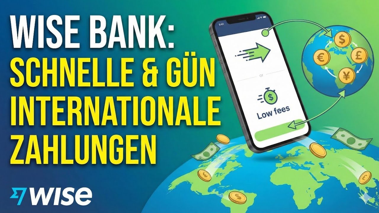 Wise Bank: Schnelle & günstige internationale Zahlungen