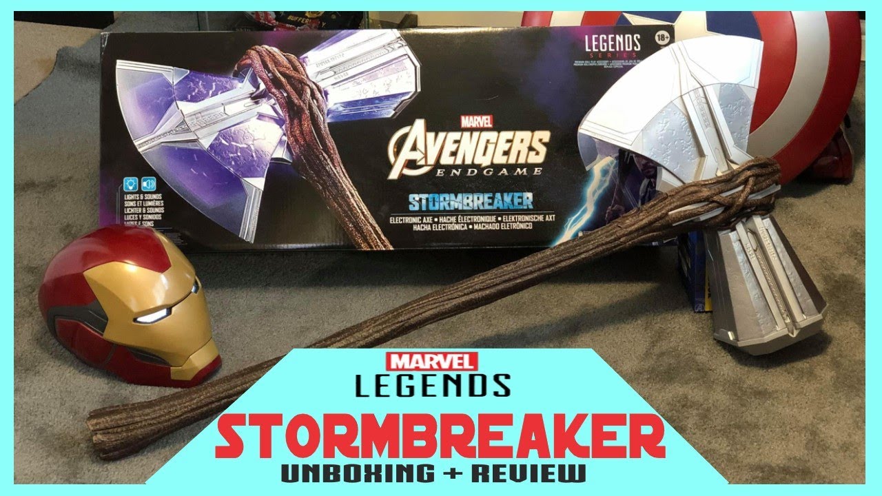 Hasbro Marvel Legends Stormbreaker - Early Unboxing and Review ...